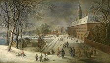 The Oosterhuis in Antwerp, c1620-1670. Creator: Lucas van Uden