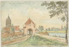 The Oostpoort in Heukelom, 1750. Creator: J. Molijn