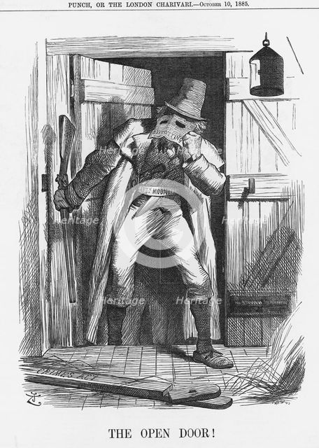 'The Open Door!', 1885. Creator: Joseph Swain.