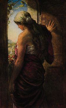 The Open Door 1922. Creator: Henry John Stock