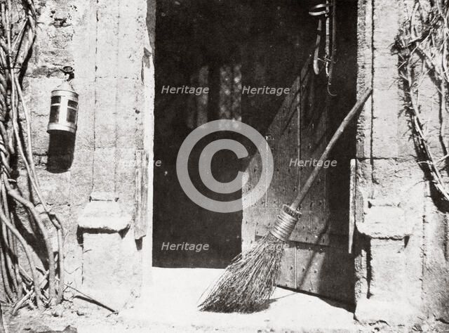 'The Open Door', March, 1843. Artist: William Henry Fox Talbot
