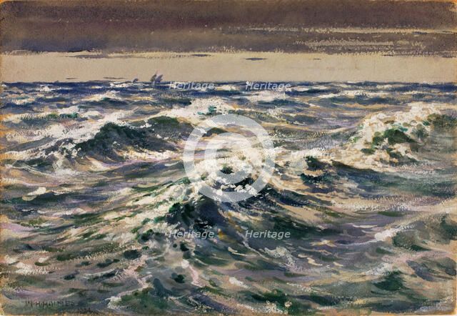 The Open Sea, 1904. Creator: William Henry Holmes.