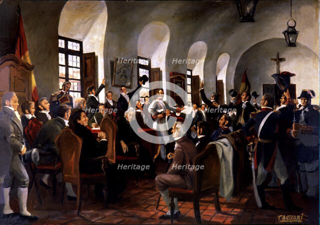 The Opened Town Council, 1808.