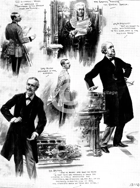 The Opening of Parliament, 1898. Creator: Unknown.