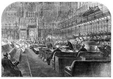The Opening of Parliament by Royal Commission, 1862. Creator: Unknown