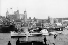 The opening of Tower Bridge, London, 1894