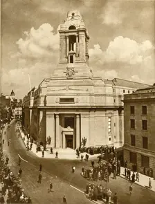 The opening of the Masonic Peace Memorial, Great Queen Street, London, 19 July 1933, (1935). Creator: Unknown