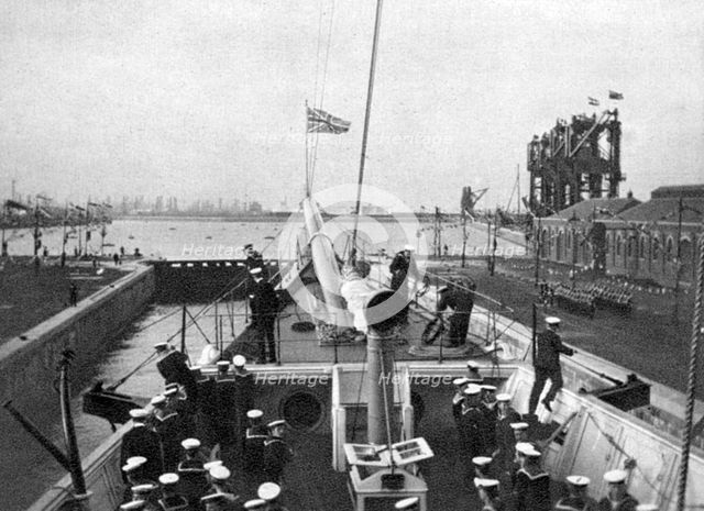 The opening of the Alexandra Dock at Cardiff in 1907 (1908).Artist: Queen Alexandra