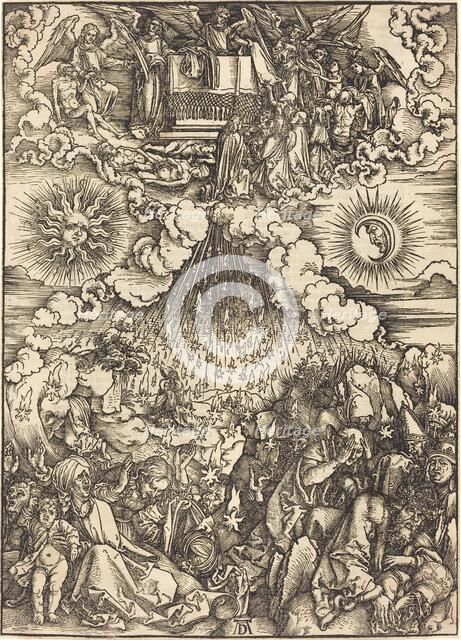 The Opening of the Fifth and Sixth Seals, c. 1497. Creator: Albrecht Durer.