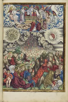 The opening of the fifth and sixth seals. From the Apocalypse (Revelation of John), 1511. Creator: Dürer, Albrecht (1471-1528)