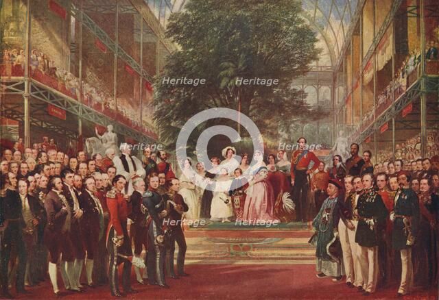 The opening of the Great Exhibition by Queen Victoria on 1 May 1851, (1906). Artist: Henry Courtney Selous.
