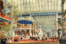 The Opening of the Great Exhibition by Queen Victoria on May 1st, 1851 1942. Creator: Joseph Nash