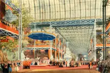 The Opening of the Great Exhibition by Queen Victoria on May 1st, 1851 1942. Creator: Joseph Nash