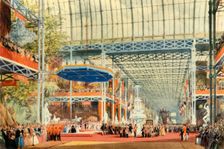 The Opening of the Great Exhibition by Queen Victoria on May 1st, 1851 1942. Creator: Joseph Nash
