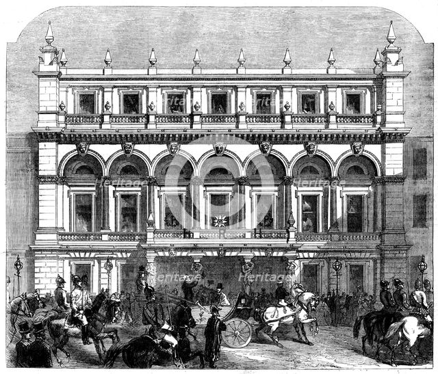 The opening of the Hartley Institution at Southampton by Lord Palmerston..., 1862. Creator: Unknown.
