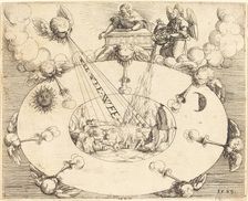 The Opening of the Seventh Seal, 1549. Creator: Augustin Hirschvogel