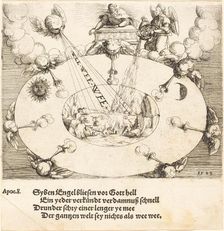 The Opening of the Seventh Seal, 1549. Creator: Augustin Hirschvogel