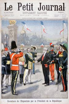 The Opening of the Universal Exhibition by the President of the Republic, Paris, 1900