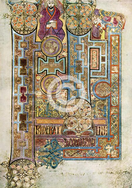 The Opening Words of St John's Gospel, 800 AD, (20th century). Artist: Unknown