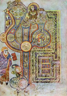 The Opening Words of St Matthew's Gospel, 800 AD, (20th century)