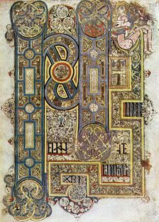 The Opening Words of St Mark's Gospel, 800 AD, (20th century)