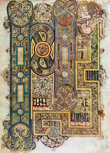 The Opening Words of St Mark's Gospel, 800 AD, (20th century)