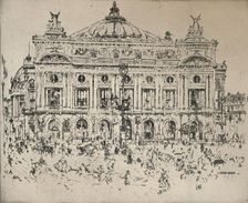 The Opera 1915. Artist: John Marin