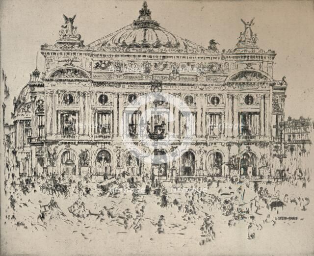 'The Opera', 1915. Artist: John Marin.