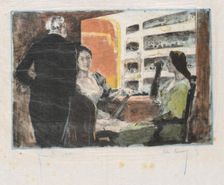 The Opera Box (La Loge de LOpera), 1894. Creator: Alexandre Lunois (French, 1863-1916)
