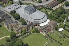 The Opera House and country house, Glyndebourne, East Sussex, 2024. Creator: Damian Grady