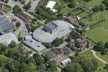 The Opera House and country house, Glyndebourne, East Sussex, 2024. Creator: Damian Grady