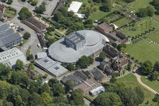 The Opera House and country house, Glyndebourne, East Sussex, 2024. Creator: Damian Grady