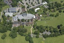 The Opera House and country house, Glyndebourne, East Sussex, 2024. Creator: Damian Grady