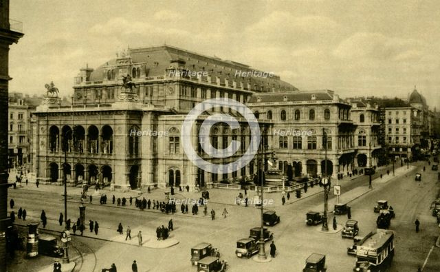The Opera House, Vienna, Austria, c1935. Creator: Unknown.