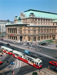 The Opera House, Vienna, Austria. Creator: Peter Thompson