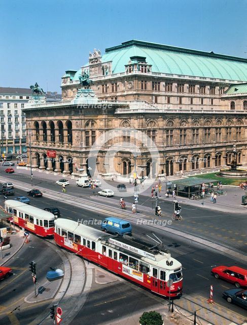 The Opera House, Vienna, Austria. Creator: Peter Thompson.