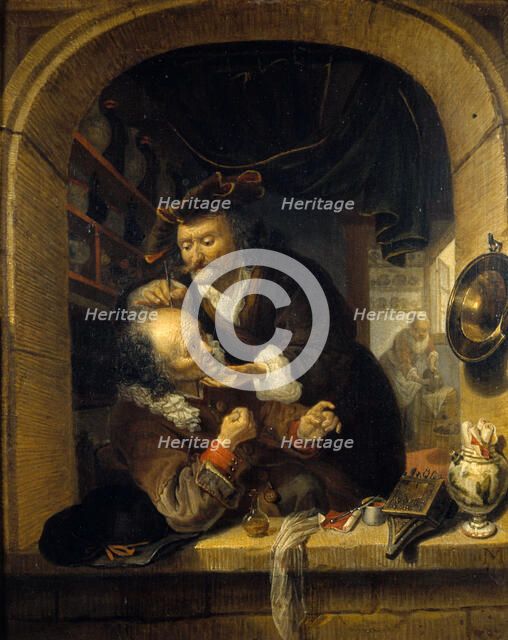 The operation, between 1663 and 1684. Creator: Bartholomeus Maton.