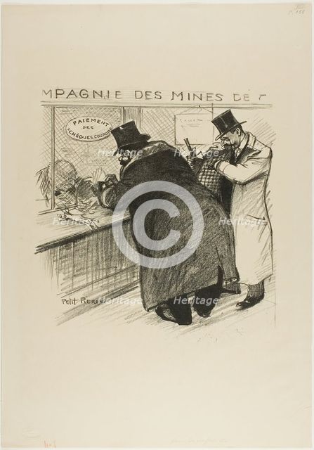 The Opportunist Majority, May 1894. Creator: Theophile Alexandre Steinlen.