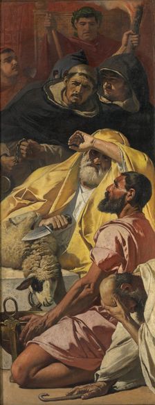 The Oppressed, the Inquisitors, the Idolaters, 1877. Creator: Charles Verlat