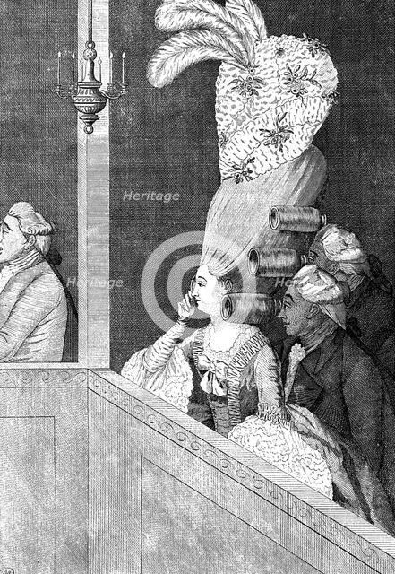 'The Optic Curls', 18th century. Artist: Unknown