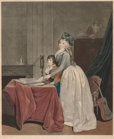 The Optical Viewer, c. 1794. Creator: Fréderic Cazenave (French)