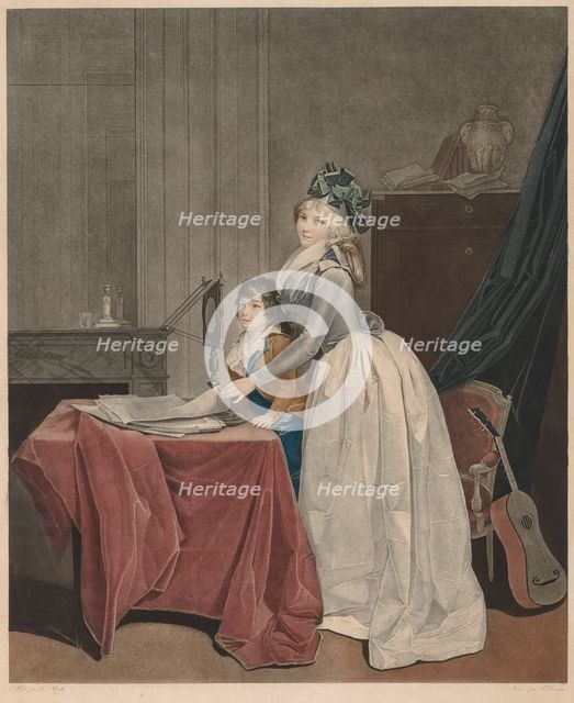 The Optical Viewer, c. 1794. Creator: Fréderic Cazenave (French).
