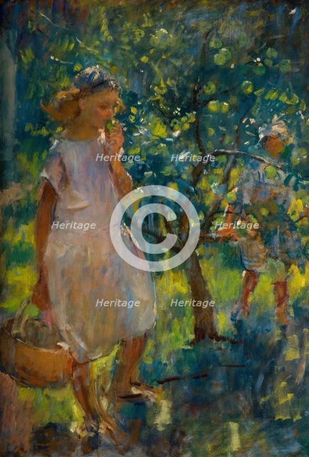 The Orchard, 1937. Creator: Henry Tonks.