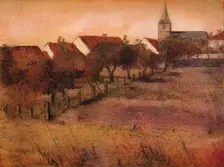 The Orchard c1902. Artist: Manuel Robbe