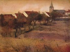 The Orchard c1902. Artist: Manuel Robbe