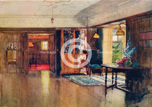 The Orchard, Harrow: The Dining Room, c1880-1903, (1903). Artist: Joseph Walter West