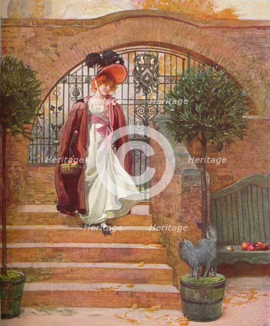 The Orchard, Harrow: The Entrance Gate and Steps, c1880-1903, (1903). Artist: Joseph Walter West