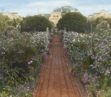 "The Orchard," James Lawrence Breese house, 151 Hill Street, Southampton, New York, 1912. Creator: Frances Benjamin Johnston