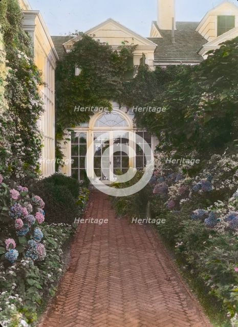 "The Orchard," James Lawrence Breese house, 151 Hill Street, Southampton, New York, 1912. Creator: Frances Benjamin Johnston.