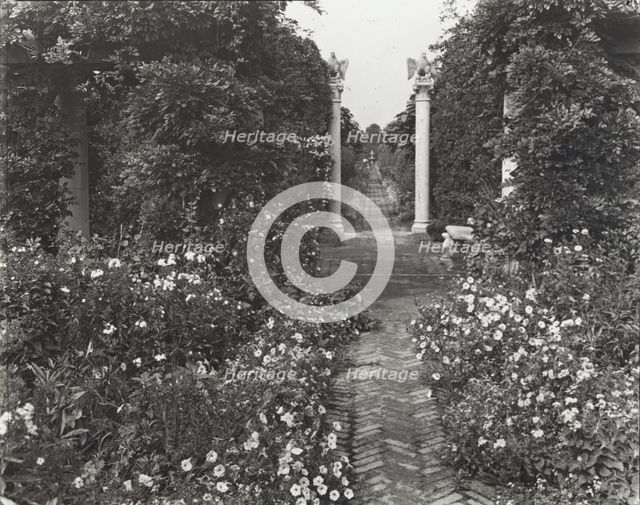 "The Orchard," James Lawrence Breese house, 151 Hill Street, Southampton, New York, 1912. Creator: Frances Benjamin Johnston.